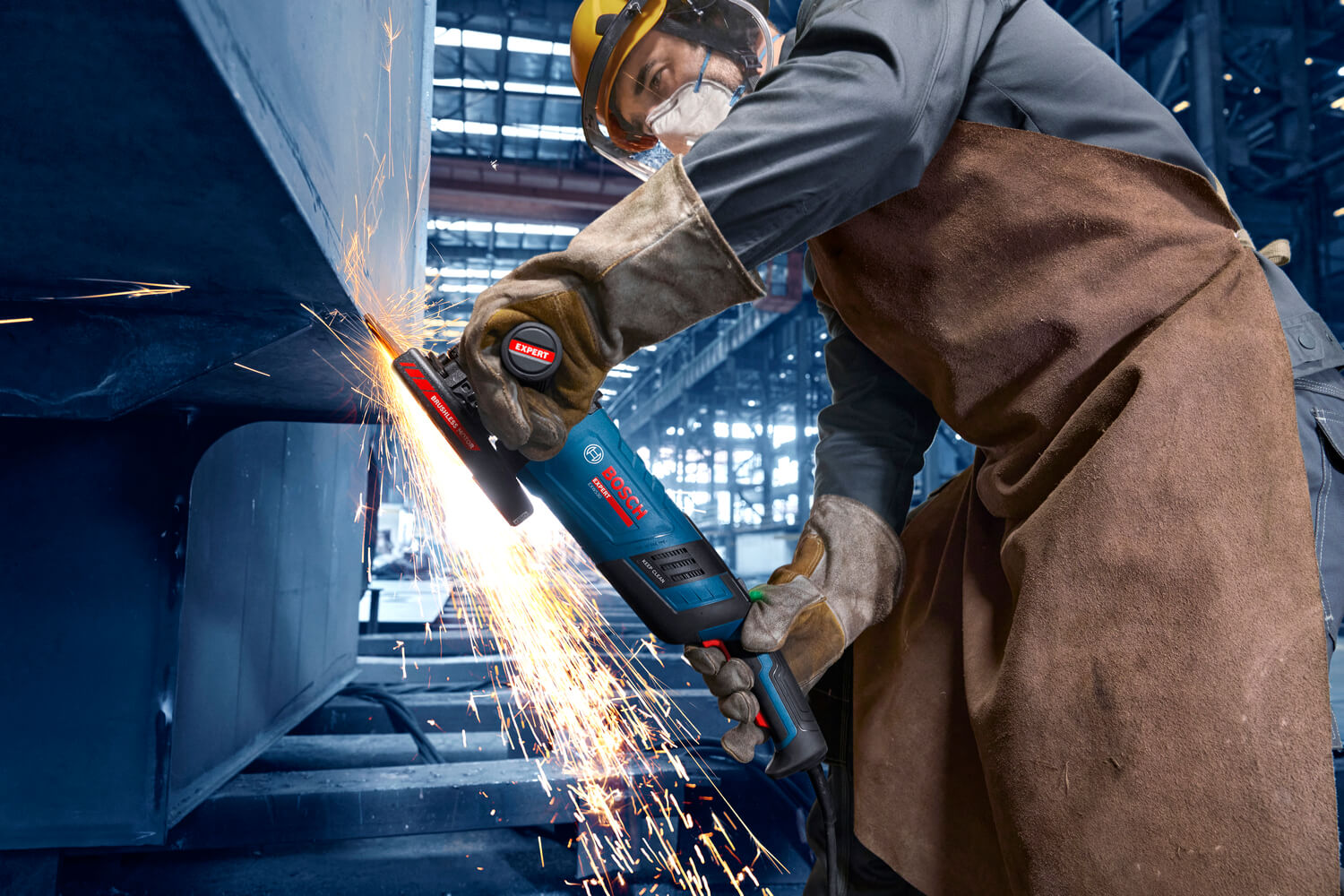 duża szlifierka kątowa Bosch 230 mm profesjonalna